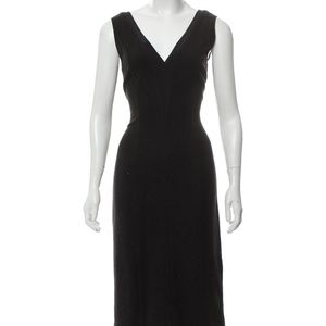 Narciso Rodriguez Wool A-Line Sleeveless Dress